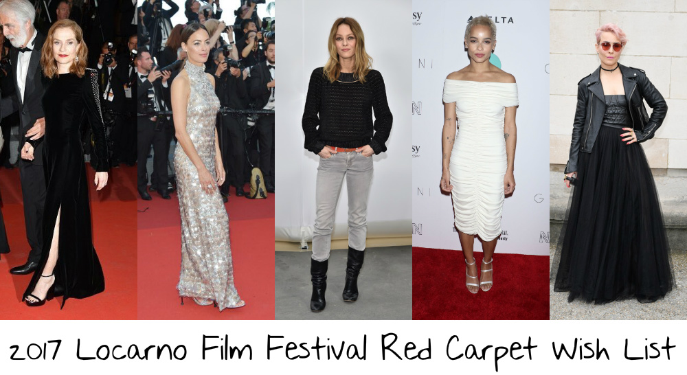 2017 Locarno Film Festival Red Carpet Wish List