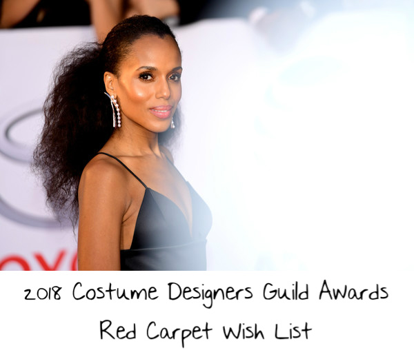 2018 Costume Designers Guild Awards Red Carpet Wish List