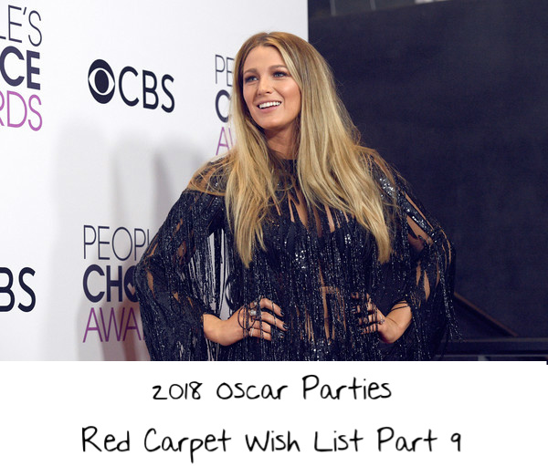 2018 Oscar Parties Red Carpet Wish List Part 9