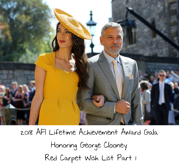 2018 AFI Lifetime Achievement Award Gala Honoring George Clooney Red Carpet Wish List Part 1