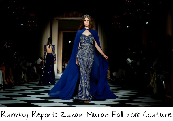 On A Journey To The Past: Zuhair Murad Fall 2018 Couture
