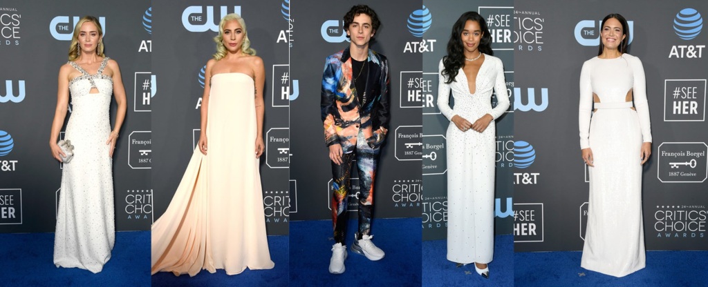 Best Dressed at the 2019 Critics Choice Awards